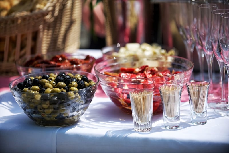 Cheese and Grapes Platter